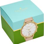 kate spade new york Women's KST23102 Grand Metro Vachetta and Gold Hybrid Smartwatch